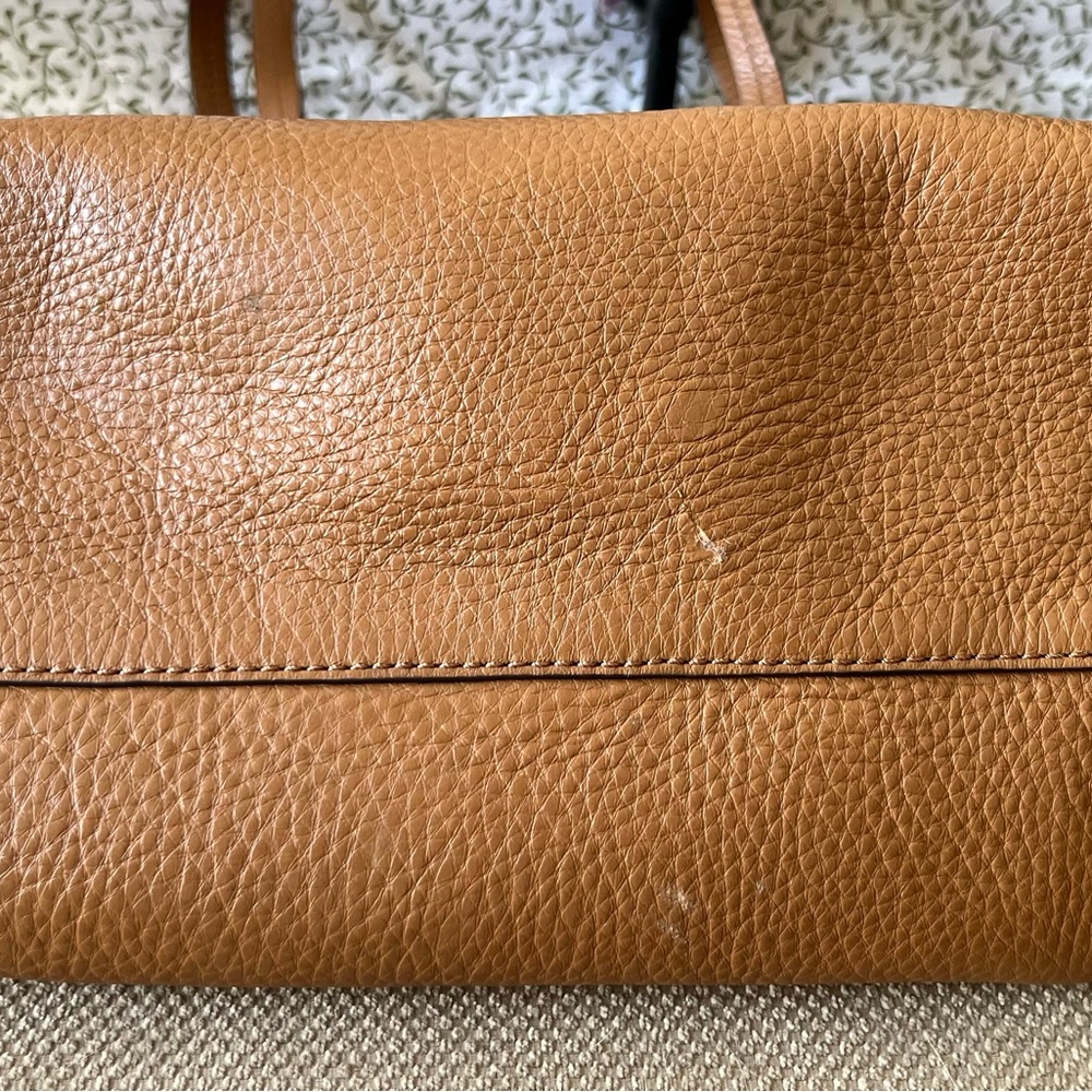 Michael Kors Brown Leather Tote Bag - Picture 3 of 5
